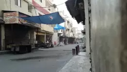 الشارع الفوقاني لمخيم عين الحلوة