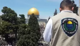 أحد حراس المسجد الأقصى
