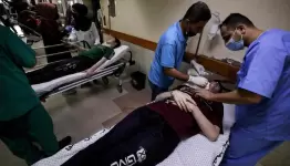جرحى فلسطينيون
