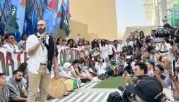 مظاهرة في دبي