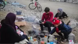سكان  غزة