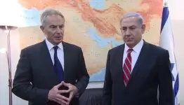نتنياهو وبلير وتهجير أبناء غزة!..