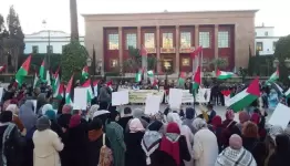 مظاهرة مغربية