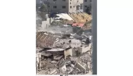 المبنى المستهدف