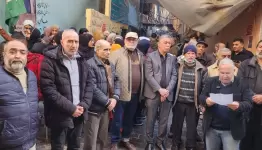 اعتصام في مخيم شاتيلا