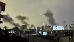 أحزمة نارية عنيفة في دير البلح