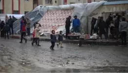 نازحون في رفح