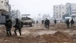 جيش  العدو في  شمال غزة