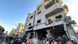 صف طيران الاحتلال مربعا سكنيا
