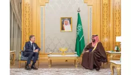 بلينكن والأمير الملك بن سلمان