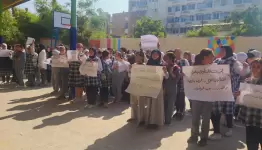 اعتصام  في  المدرسة