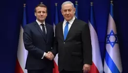 ماكرون يهاتف نتنياهو