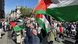 مظاهرات حاشدة