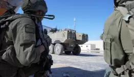 جنود الاحتلال عند بوابة رفح