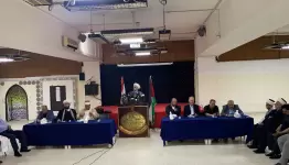 خلال اللقاء الاعلامي