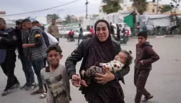 من مظاهر العيد في قطاع غزة