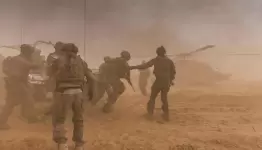 اجلاء جنود مصابين بالمروحية