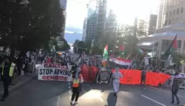 تظاهرة في كندا
