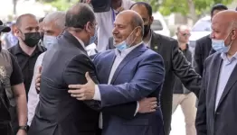 خليل الحية وعباس كامل.. حوار في الدوحة