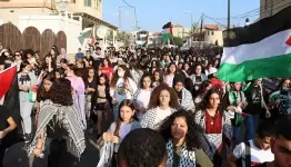 من مسيرة إحياء ذكرى هبة القدس والأقصى عام 2021