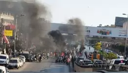 قطع طريق المطار