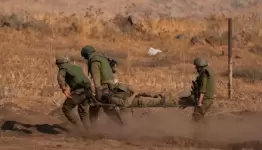 اصابة احد جنود العدو في غزة