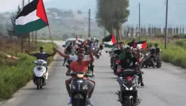 هكذا احتفل الفلسطينيون بليلة الصواريخ