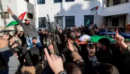 إضراب وتشييع في جنين