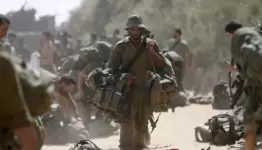 لواء غفعاتي يخرج من غزة