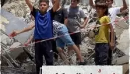 نصر غزة من فوق الركام