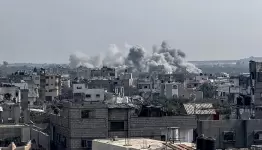 قصف على بيت لاهيا صباح اليوم