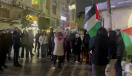 تظاهرة في رام الله تنديدا بالعدوان وحرب الابادة