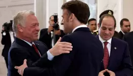 قمة القاهرة.. السيسي - ماكرون وعبدالله
