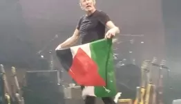 الفنان الانكليزي ال\اعم للفلسطينيين