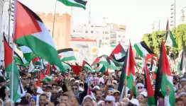 الشعب المغربي مع غزة