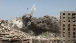 الانفجارات في غزة أمس.. وصداها في النقب والقدس المحتلتين