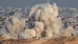 غارة على غزة