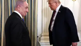 مجرما الحرب ترامب والنتن