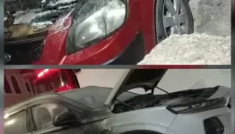 مستوطنون يحرقون مركبات