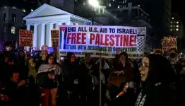 تحية فلسطين من نيويورك