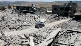 وفد السلطة اللبنانية يؤبد الاحتلال في الجنوب المدمر!