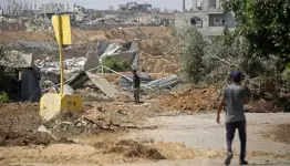 المكعبات الصفراء تلتهم 64.9 من مساحة قطاع فزة!
