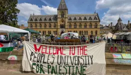 اعتصام في جامعة أوكسفورد دعما للفلسطينيين