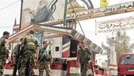 الجيش اللبناني عند أحد مداخل عين الحلوة