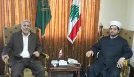 صورة تجمع القيادي أبو سامر موسى والمفتي مدرار الحبال