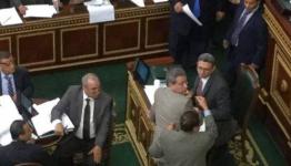 توفيق عكاشه في البرلمان 