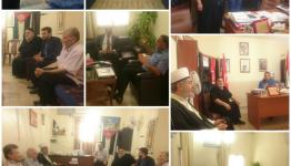 خلال الزيارات 