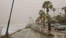 العاصفة يوهان في لبنان