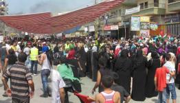 نازحون في المخيم