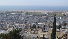 أحد المخيمات الفلسطينية في لبنان 